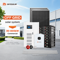Système de stockage d'énergie hors réseau MateSolar 30-400 kW, système de stockage d'énergie solaire à batterie au lithium pour le stockage d'énergie industriel et commercial