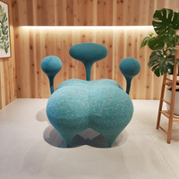 Canapé moderne de style nordique, fauteuil individuel en forme de ballon, chaise élégante pour salon