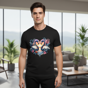 T-Shirt Unisex 210GSM 100% Cotone, Casual, Traspirante, Resistente, con Stampa DTF, Maglietta da Uomo - Product Image 3