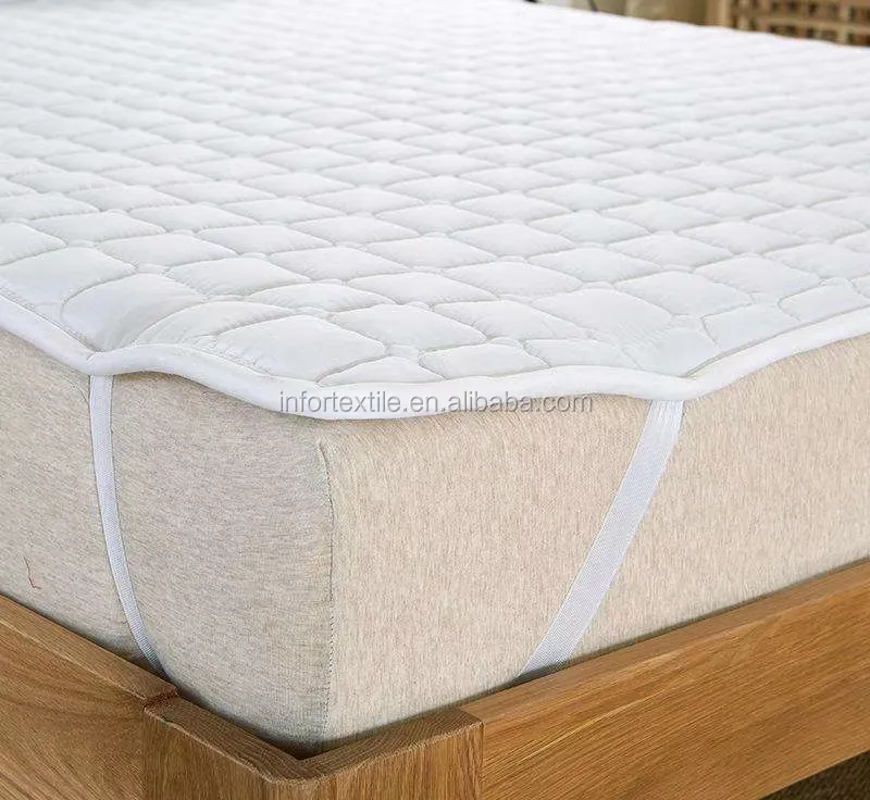 Alas Kasur Quilt Ukuran QUEEN Empat Sudut, dengan Pelindung Kasur Elastis 50CM