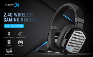 Auriculares Inalámbricos para Juegos XIBERIA G02 de 2.4GHz con Micrófono, 17 Horas de Duración de la Batería, Auriculares Magnéticos Desmontables, Compatibles con PS5, PC - Product Image 4