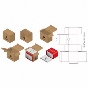 Caja de Papel para Solución de Lentes de Contacto <span class=keywords><strong>Naturales</strong></span> Freshtone Soft Color Yearly Eyewear Packaging - Product Image 1