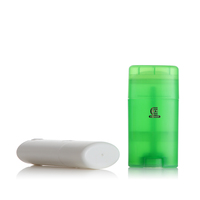 Contenant cosmétique vide en plastique de 30 ml pour bâton anti-transpirant, design coloré