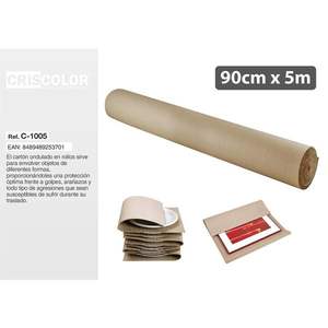 Sac de protection en carton durable 90*5 m avec matériau amortissant - Product Image 1