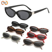Lunettes de soleil œil de chat TWOOO T1921 pour femmes, monture PC, protection UV400, mode, conduite, extérieur, vente en gros directe d'usine, promotion exceptionnelle