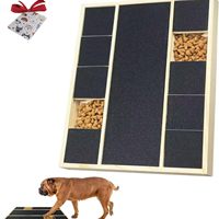 JQ-Planche à gratter pour chien et chat en bambou pour le soin des animaux domestiques