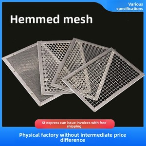 Tùy Chỉnh 304 Thép Không Gỉ Cạnh Lọc Lưới Cho Vuông Lọc Dầu Cho Bể Cá Chất Thải & Cạnh Lưới Bộ Lọc Không Khí - Product Image 5