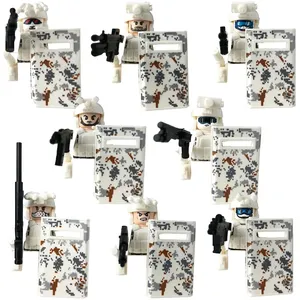 Set di Costruzioni Militari Speciali: Giocattoli SWAT, Fantasmini Fantasma, Soldati della Polizia, Esercito, Action Figure, Armi e Mattoncini - Product Image 4