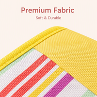 Tapis de pique-nique imperméable grand format, couverture de camping d'extérieur, tapis épais anti-humidité pour tente et plage, pliable et portable, logo personnalisé