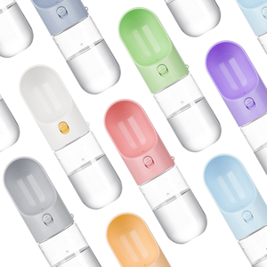 कारखाने थोक यात्रा आउटडोर पोर्टेबल प्लास्टिक कुत्ता पीने कुत्ते यात्रा बोतल - Product Image 5