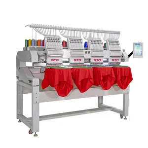 STROCEAN Pro-4 Series portable multi-functional fashion four heads towel/hat/apparel/bags embroidery machine