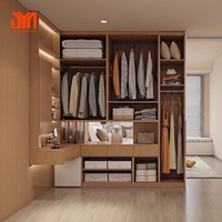 JYN Armoire de meubles sur mesure Walk in Robe Armoire de salle de séparation Coiffeuse