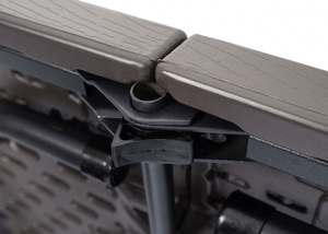 Mesa de comedor portátil profesional de aluminio para exteriores con certificado CE - Product Image 4