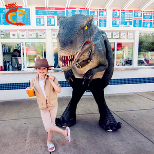 Chuyên nghiệp dành cho người lớn đi bộ Jurassic khủng long công viên Velociraptor khủng long trang phục cho bán - Product Image 4