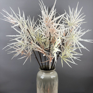 Plantes artificielles pour la décoration de la maison, bouquet de plantes d'érable en <span class=keywords><strong>pot</strong></span> pour la décoration de bureau et de jardin, fleurs artificielles synthétiques personnalisables - Product Image 3