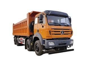 Nouveau Beiben 3142KZ direction gauche 8x4 420hp 31-40T Weichai boîte de vitesses rapide lourd Diesel <span class=keywords><strong>camion</strong></span> à benne basculante Construction transport minier - Product Image 1