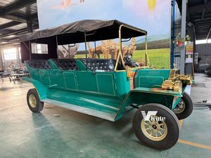 Carro de Golf Eléctrico Clásico Retro de 4 Plazas, 48V 5KW, para Alquiler en Bodas, Venta al Por Mayor - Product Image 1