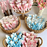 Bouteille de parfum 3D en forme de papillon, ornements décoratifs haut de gamme, souvenir, carte de parfum DIY