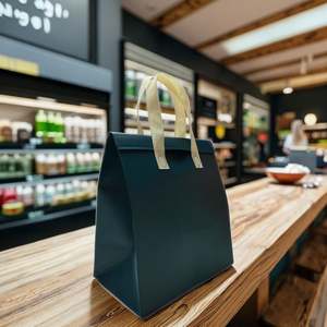 Vente chaude en gros Sacs de conservation alimentaire réutilisables en pp Sacs fourre-tout non tissés avec logo imprimé personnalisé - Product Image 3