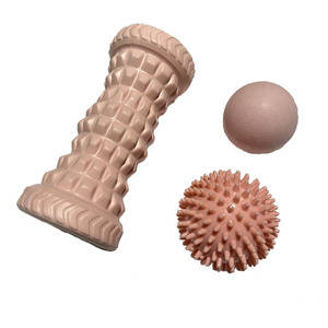 Rodillo de acupresión para pies, rodillo masajeador de músculos de pies portátil para aliviar la fascitis Plantar, masaje de tejido profundo, dolor de talón - Product Image 4