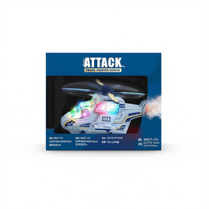 Elicottero telecomandato Attack Twagi Fighter Series 22,3x19x12 cm con luci a LED per bambini - Product Image 1