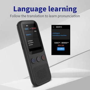 2025 S80 traduttore intelligente portatile a colori IPS Display <span class=keywords><strong>WiFi</strong></span> connettività 138 Online 18 lingua Offline AI dispositivo traduttore vocale - Product Image 4