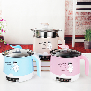 Olla Eléctrica Inteligente Antiadherente, Mini <span class=keywords><strong>Wok</strong></span> Automático con Vaporera, Multifuncional para Cocinar Fideos, Arroz y Hot Pot - Product Image 2