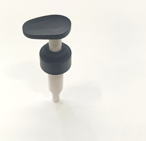 Cremefarbene Klappdeckel Schraubverschlüsse & Verschlüsse Transparente PP Auslaufsichere Kunststoffpumpe für Kosmetik Körperpflege - Product Image 2