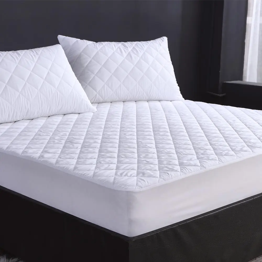 Factory Price Wholesale Hotel Quilted Mattress Pad Cover/waterproof Mattress Protector