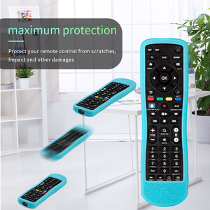 Fundas antideslizantes para mando a distancia de TV a prueba de agua <span class=keywords><strong>MOVISTAR</strong></span>, funda de tamaño adecuado para mando de TV inalámbrico con código fijo - Product Image 2