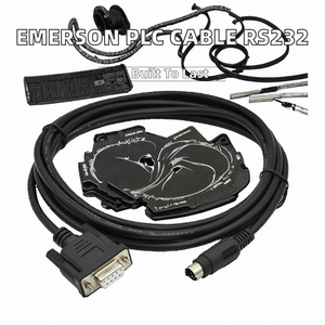 Cable de Programación PLC Serie EC Compatible con SL-B2053RASL1, Adaptador PC RS232 para EC10, EC20, EC10A, Conductor de Cobre, Aislamiento de PVC, IP65, 10A - Product Image 2