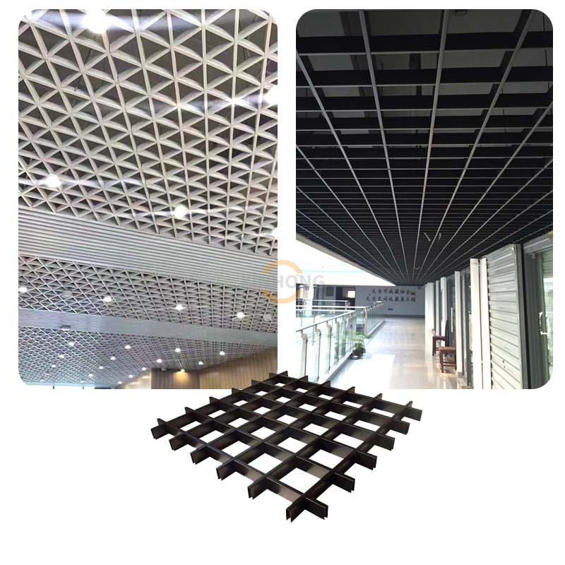 Aluminum Open Cell Ceiling System for Interior Decorating