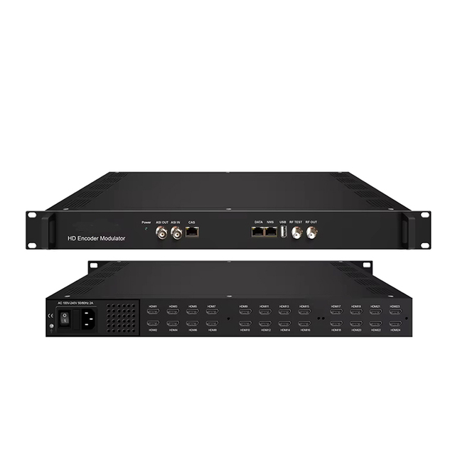 24-inch HD Encoder Modulator 16/24-HD Input-DVB-T/DVB-CISDB Output Modulator