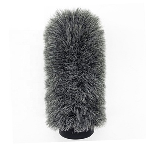 Micrófono Furry Muff Cap Wind Stopper Felpa Micrófono Cubierta <span class=keywords><strong>Mic</strong></span> Reducción de ruido Wind Shield - Product Image 3