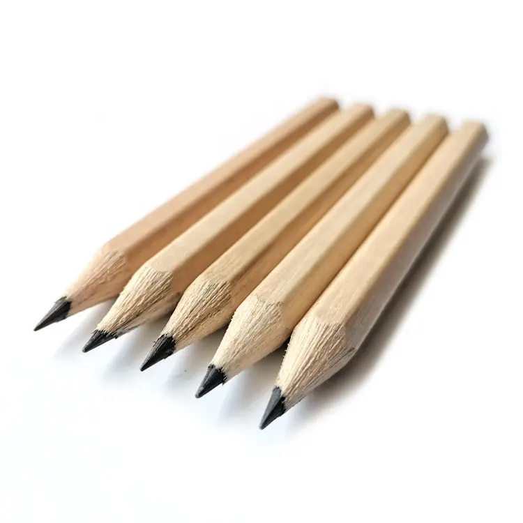 18 Years Factory 3.5" Natural Wood School Supplies Golf HB Pencils Bulk