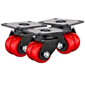 Niedriges Zentrum der mittelschweren AGV-Doppel-PU-Rolle - Product Image 5