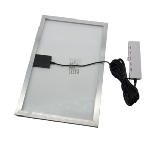 Módulo Solar de Vidrio Compuesto, Paneles Solares Transparentes, Cargador de 10W 6V, Paneles Solares con Marco de Aluminio - Product Image 2