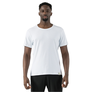 Camiseta Deportiva de Algodón para Hombre, Talla Estadounidense Personalizada para Proveedores, 60% Algodón, 40% Poliéster, Tejido Atlético, Estampado Liso, Teñido, Dri-Power - Product Image 1