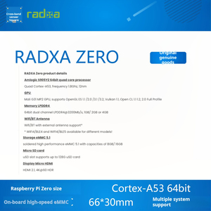 Placa DE DESARROLLO Radxa Zero con chip Amlogic S905y2 con <span class=keywords><strong>procesador</strong></span> de cuatro núcleos y chip Amlogic S905y2 - Product Image 5