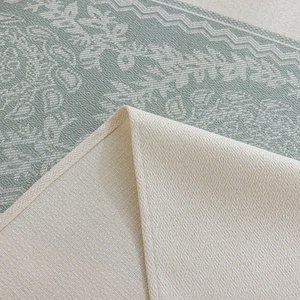 <span class=keywords><strong>Mantel</strong></span> Moderno y Elegante para Restaurante, Decorativo para el Hogar, con Diseño Floral Exótico, Resistente al Aceite, de Poliéster Jacquard, Algodón y Lino - Product Image 2
