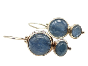 Pendientes de Plata de Ley 925 Hechos a Mano con Turquesa Natural, Estilo Boho Vintage para Mujer, Joyería Sin Níquel ni Plomo - Product Image 2