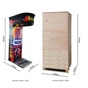 เครื่องเกมนีโอฟันส์ <span class=keywords><strong>FUNTIME</strong></span> FT-NA01 แบบหยอดเหรียญ 1 ผู้เล่น เกมอาร์เคดโลหะ  เกมต่อยมวยสุดมันส์ - Product Image 6