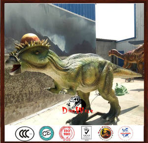 หุ่นยนต์จูราสสิสวนสนุกขนาด<span class=keywords><strong>ใหญ่</strong></span> Animatronic แบบจำลองไดโนเสาร์จำลองสูง - Product Image 6