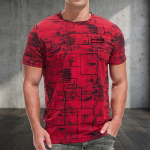 เสื้อยืดคอตตอนแท้ 100% พิมพ์ลายกราฟิกตามสั่ง สำหรับผู้ชายไซส์ใหญ่ น้ำหนัก 220 กรัม ผ้าเจอร์ซีย์ ออกแบบได้ตามต้องการ เป็นมิตรต่อสิ่งแวดล้อม - Product Image 3