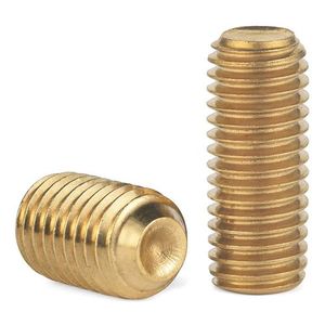 DIN 913 m4x. 7 vít Brass thép không gỉ lingual có khía Hex ổ cắm đầu vít 10 mét chiều dài hệ thống loại - Product Image 4