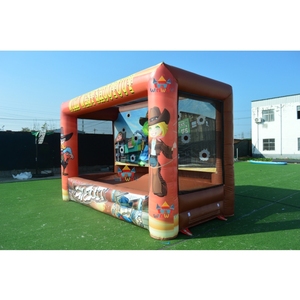 Juego <span class=keywords><strong>de</strong></span> Tiro Inflable con Temática <span class=keywords><strong>de</strong></span> Vaquero del Oeste, con Inyector <span class=keywords><strong>de</strong></span> Bolas, Material <span class=keywords><strong>de</strong></span> PVC, Certificado EN71, Fácil <span class=keywords><strong>de</strong></span> Instalar, para <span class=keywords><strong>Juegos</strong></span> <span class=keywords><strong>de</strong></span> Carnaval - Product Image 3