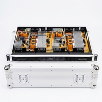 Amplificateur de puissance professionnel 4 canaux 1U classe D 600W par canal, amplificateur stéréo pour subwoofer, système audio de scène