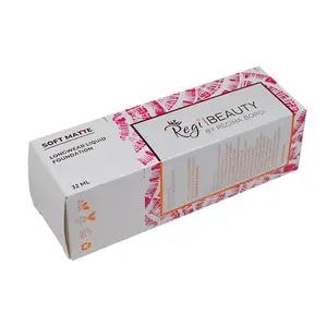 Пользовательские коробки для блеска для губ упаковка на заказ косметические органические упаковочные коробки для ухода за кожей