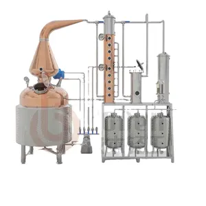 Destilador de acero inoxidable, cesta de Gin para destilación de Alcohol, columna de flauta