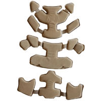 Coussinets en mousse amovibles pour casque, anti-vibrations, pour casques tactiques FMA